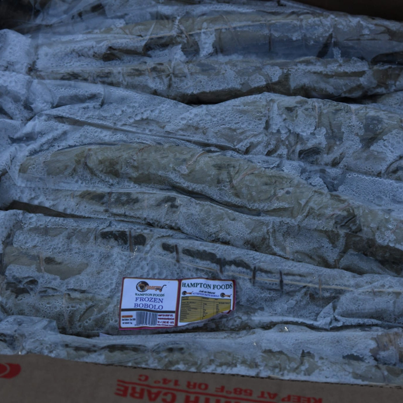 Bobolo (Cooked & Frozen Cassava Cake)