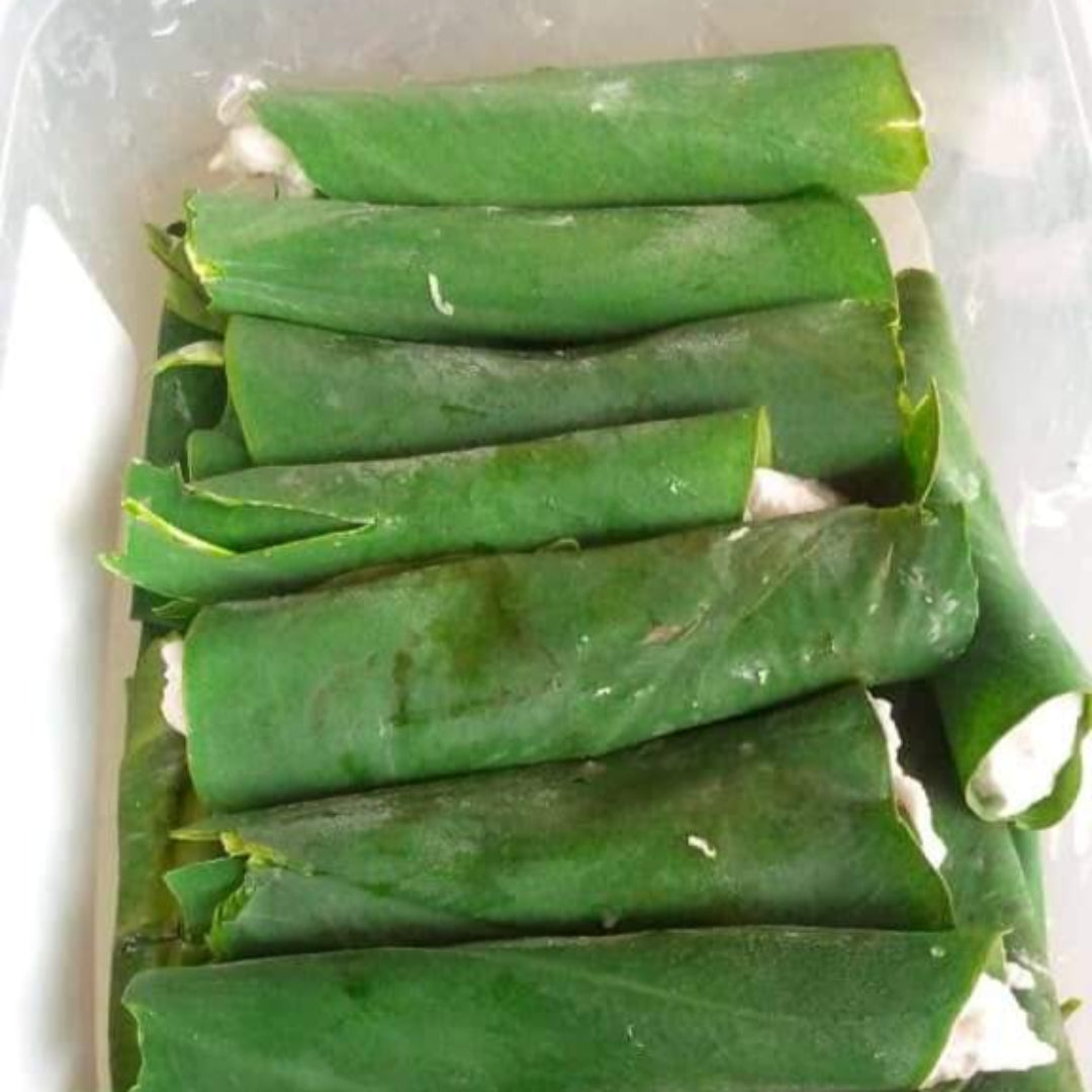 Ekwang (Coco yam paste)
